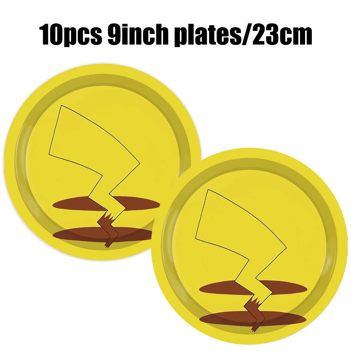 Pokémon Geburtstagsdeko Set – Papiergeschirr mit Pikachu: Teller, Becher, Servietten, Tischdecke & Partyzubehör für Kindergeburtstage