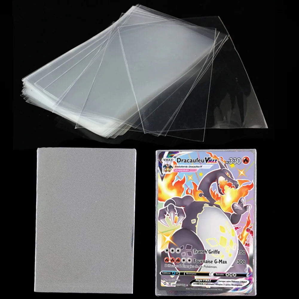 Transparente Karten-Schutzhüllen – Klare Sleeves für Trading Cards, Brettspiele, Spielausweise, Fotos & Ordner