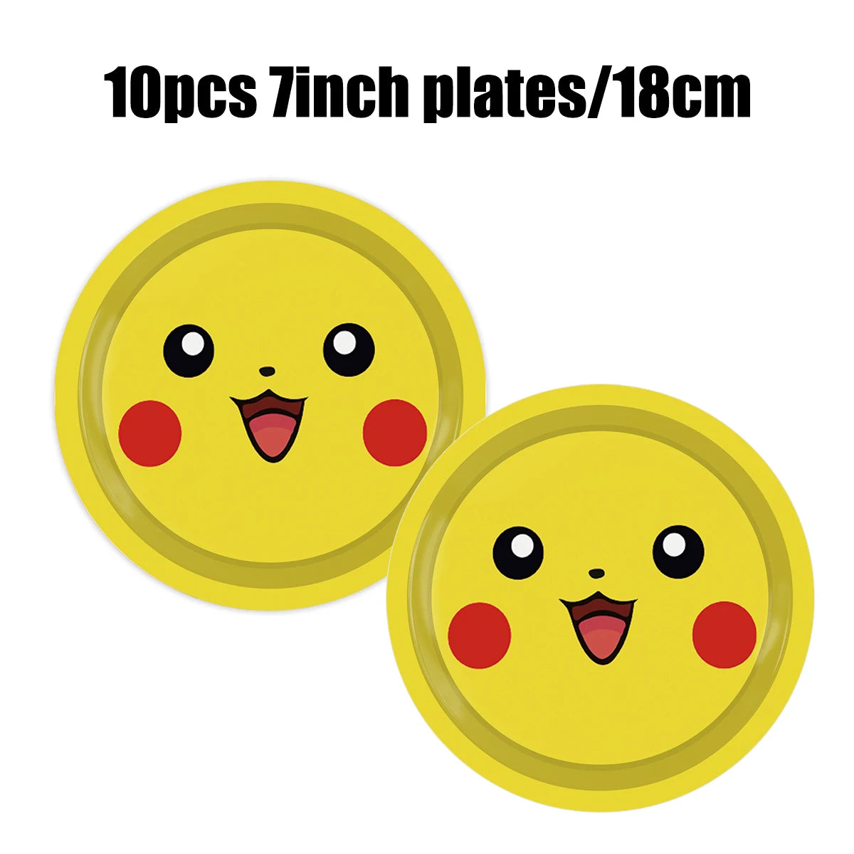 Pokémon Geburtstagsdeko Set – Papiergeschirr mit Pikachu: Teller, Becher, Servietten, Tischdecke & Partyzubehör für Kindergeburtstage