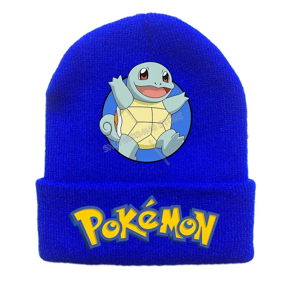 Pikachu Wintermütze – Weiche Pokémon Strickmütze für Jungen & Mädchen, warme Wollmütze, ideales Weihnachtsgeschenk