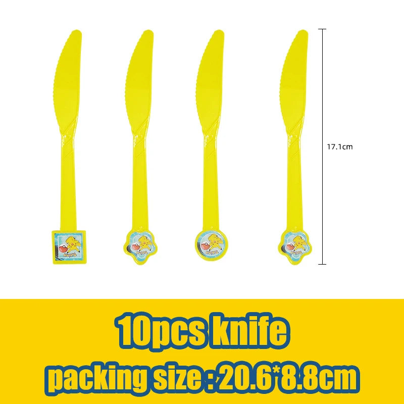 Pokémon Geburtstagsdeko Set – Papiergeschirr mit Pikachu: Teller, Becher, Servietten, Tischdecke & Partyzubehör für Kindergeburtstage