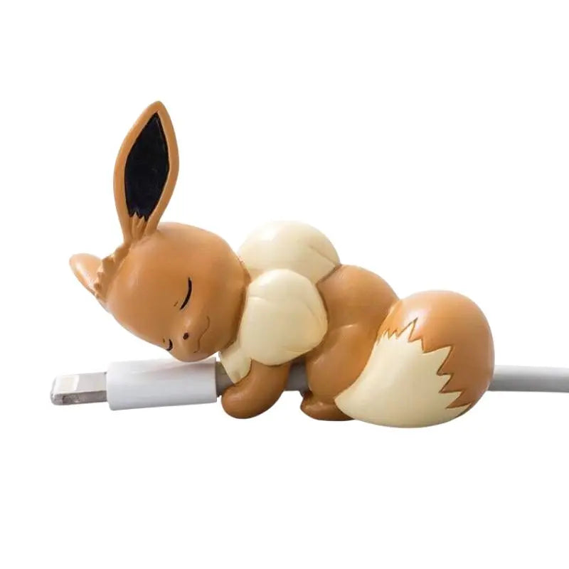 Pokémon Pikachu Kabelschutz – USB-Ladekabel-Bissschutz mit Cartoon-Figur, Schutz für Datenkabel, Kabelhalter, Geschenk für Kinder & Fans