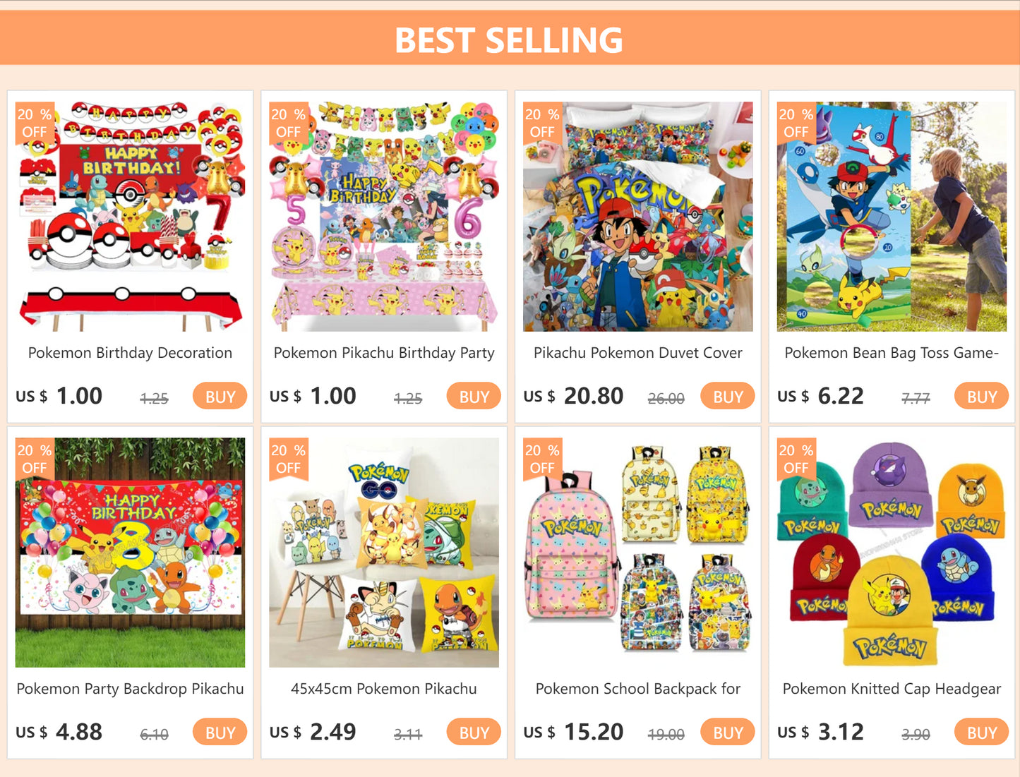 Pikachu Wintermütze – Weiche Pokémon Strickmütze für Jungen & Mädchen, warme Wollmütze, ideales Weihnachtsgeschenk