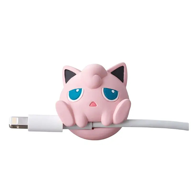 Pokémon Pikachu Kabelschutz – USB-Ladekabel-Bissschutz mit Cartoon-Figur, Schutz für Datenkabel, Kabelhalter, Geschenk für Kinder & Fans