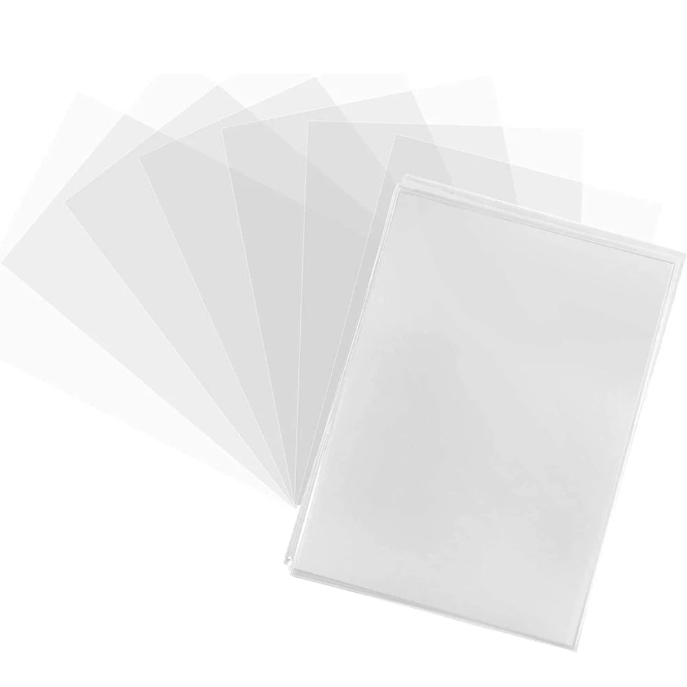 Transparente Karten-Schutzhüllen – Klare Sleeves für Trading Cards, Brettspiele, Spielausweise, Fotos & Ordner